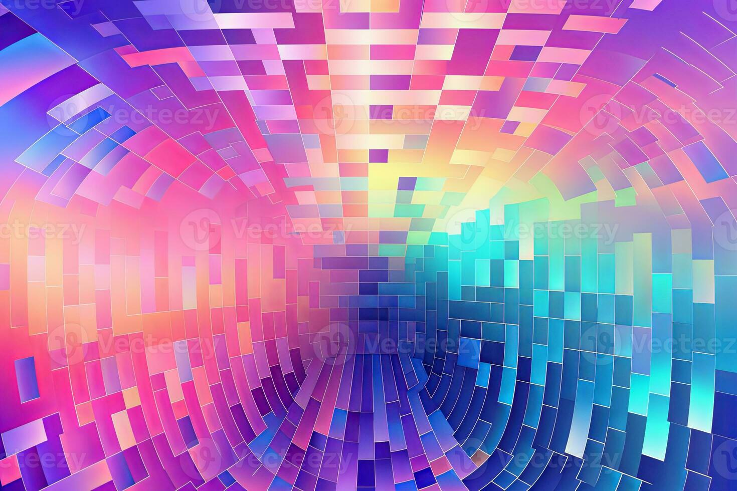 Modern Tech Encrypted Data Theme Background generative AI photo