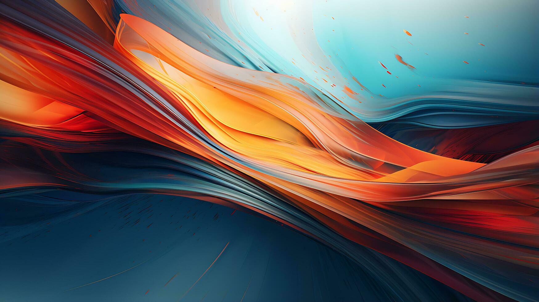 A colorful abstract background generated by AI photo