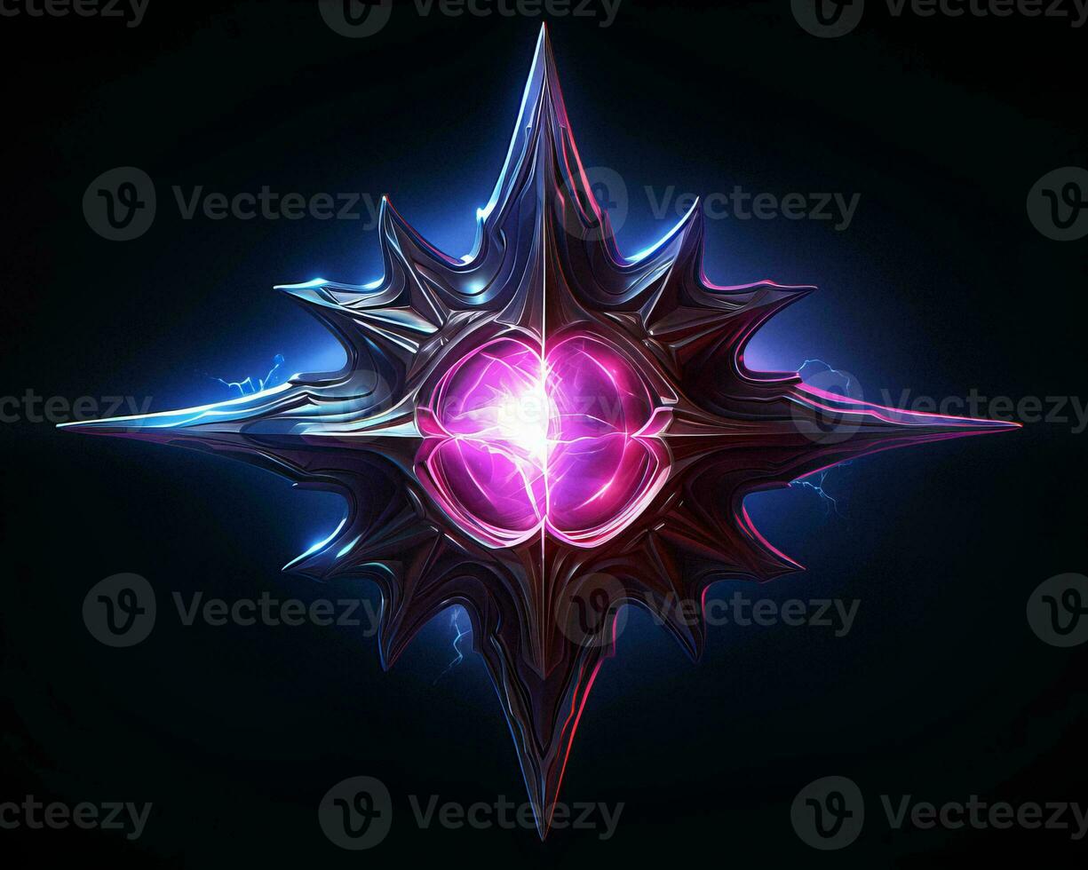 the logo for league of legends on a black background generative ai photo