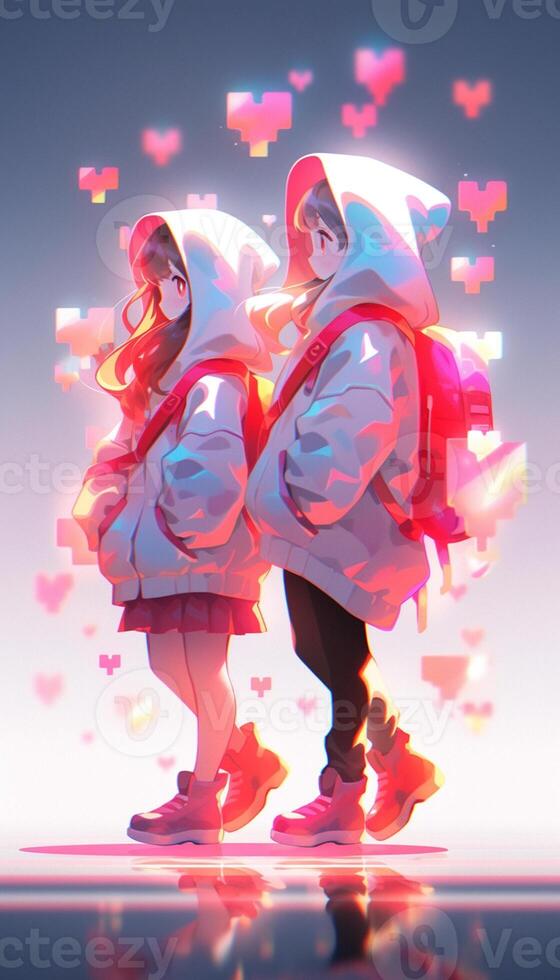 Flying Hearts  Animation maker, Cute couple wallpaper, Create animation