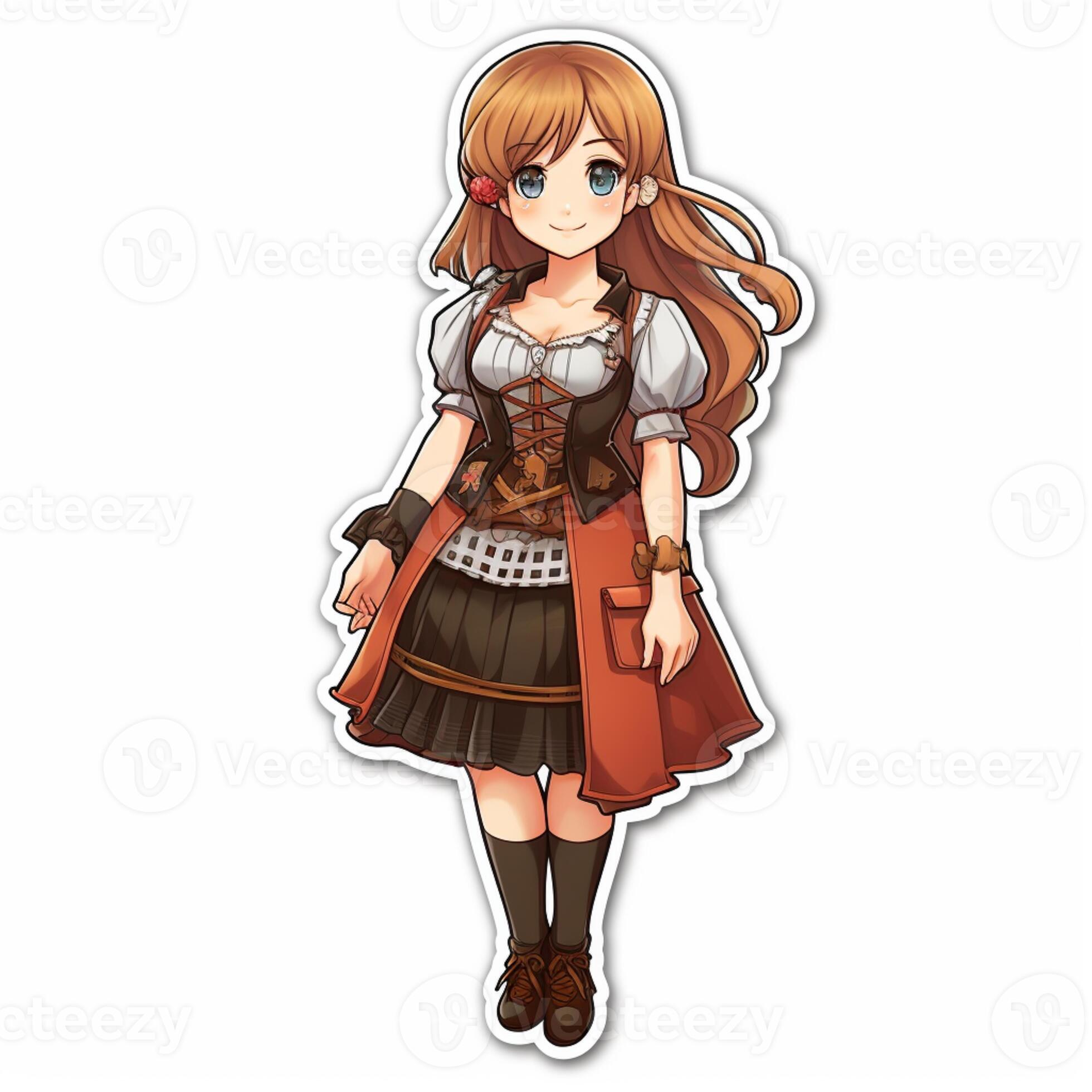 Brown Haired Anime Character - Anime  Anime girl brown hair, Anime brown  hair, Girl with brown hair