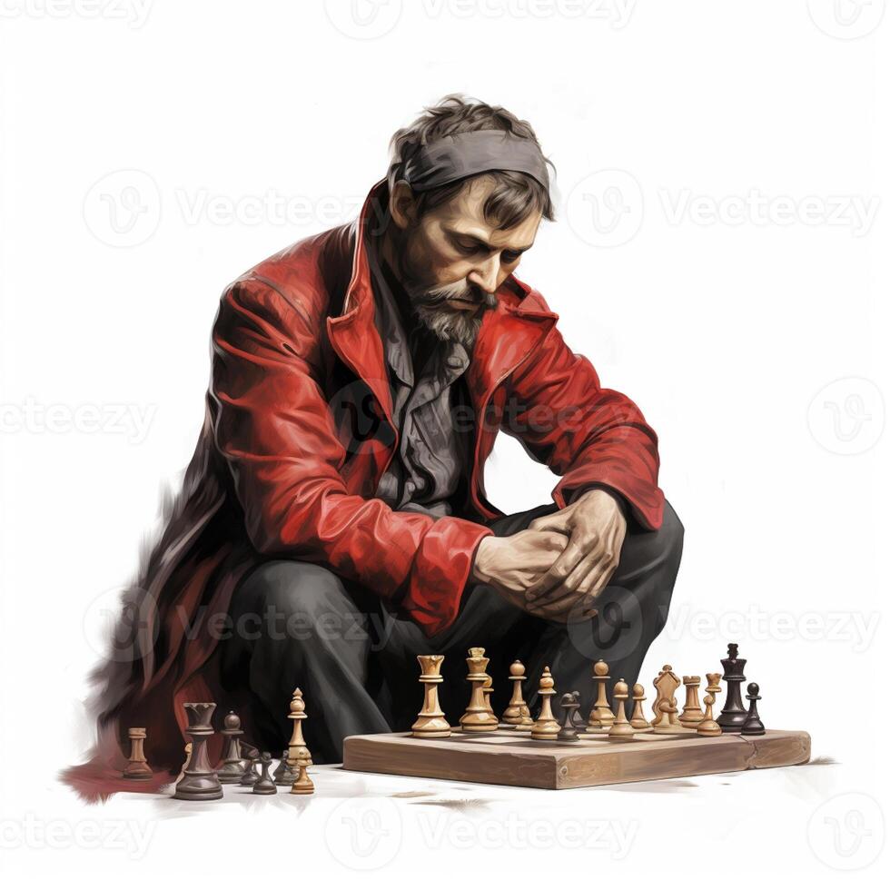 Chessboard painting hi-res stock photography and images - Alamy