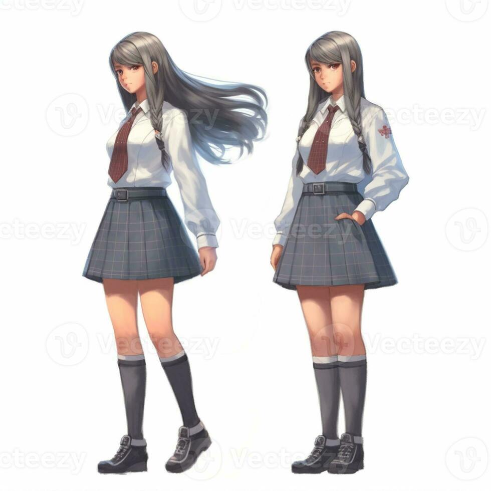 JAPANESE SCHOOL GIRL Uniform Mini Skirt Sexy Anime Cosplay Costume 4 Piece  Set $28.14 - PicClick
