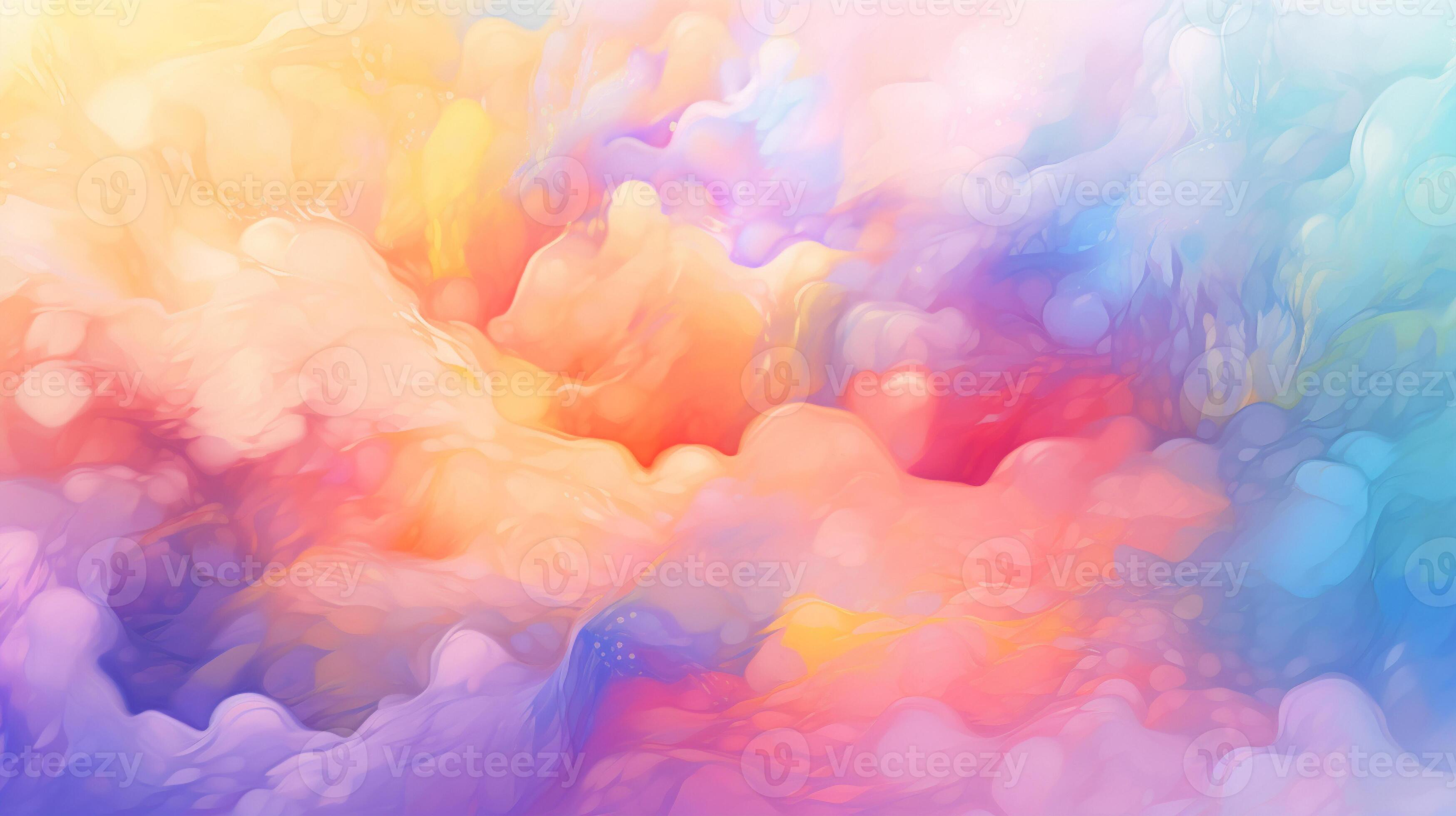 brightly colored paint is mixed in to a large. generative ai. 28473337