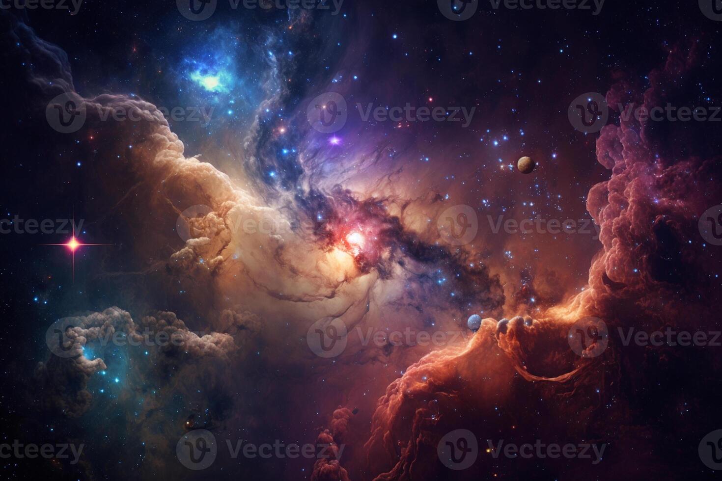 there is a large group of stars in the sky. generative ai. 28482635