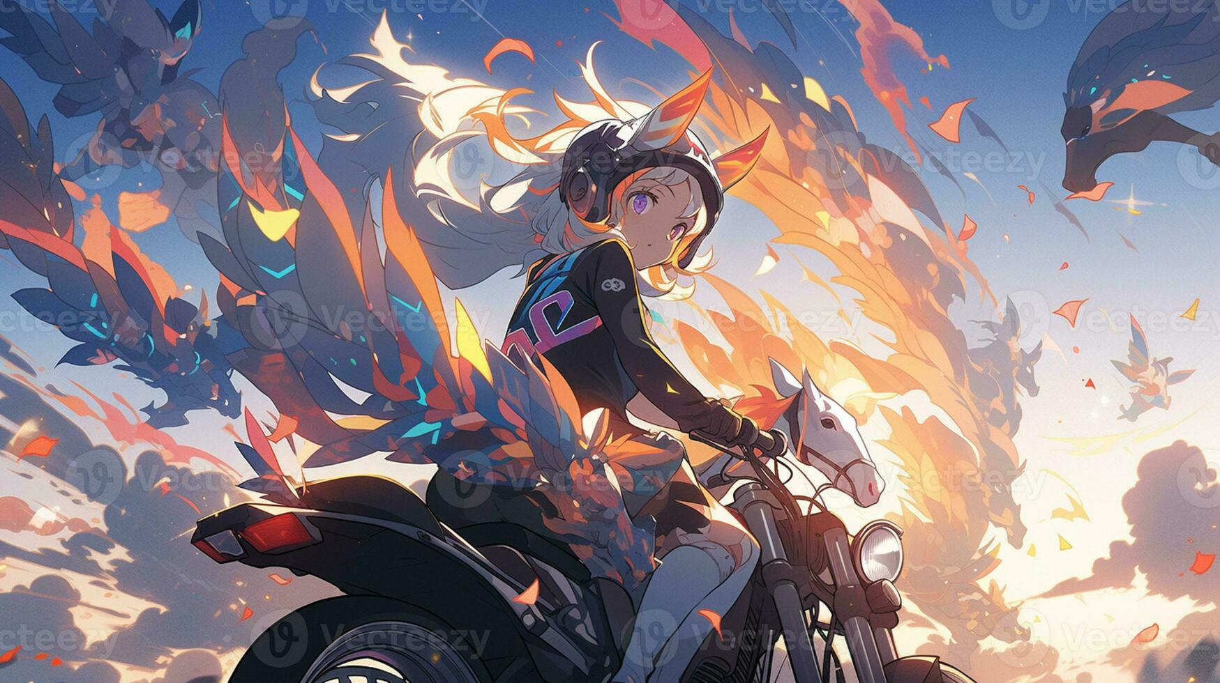 Anime Motorcycle by JazzBlends on DeviantArt
