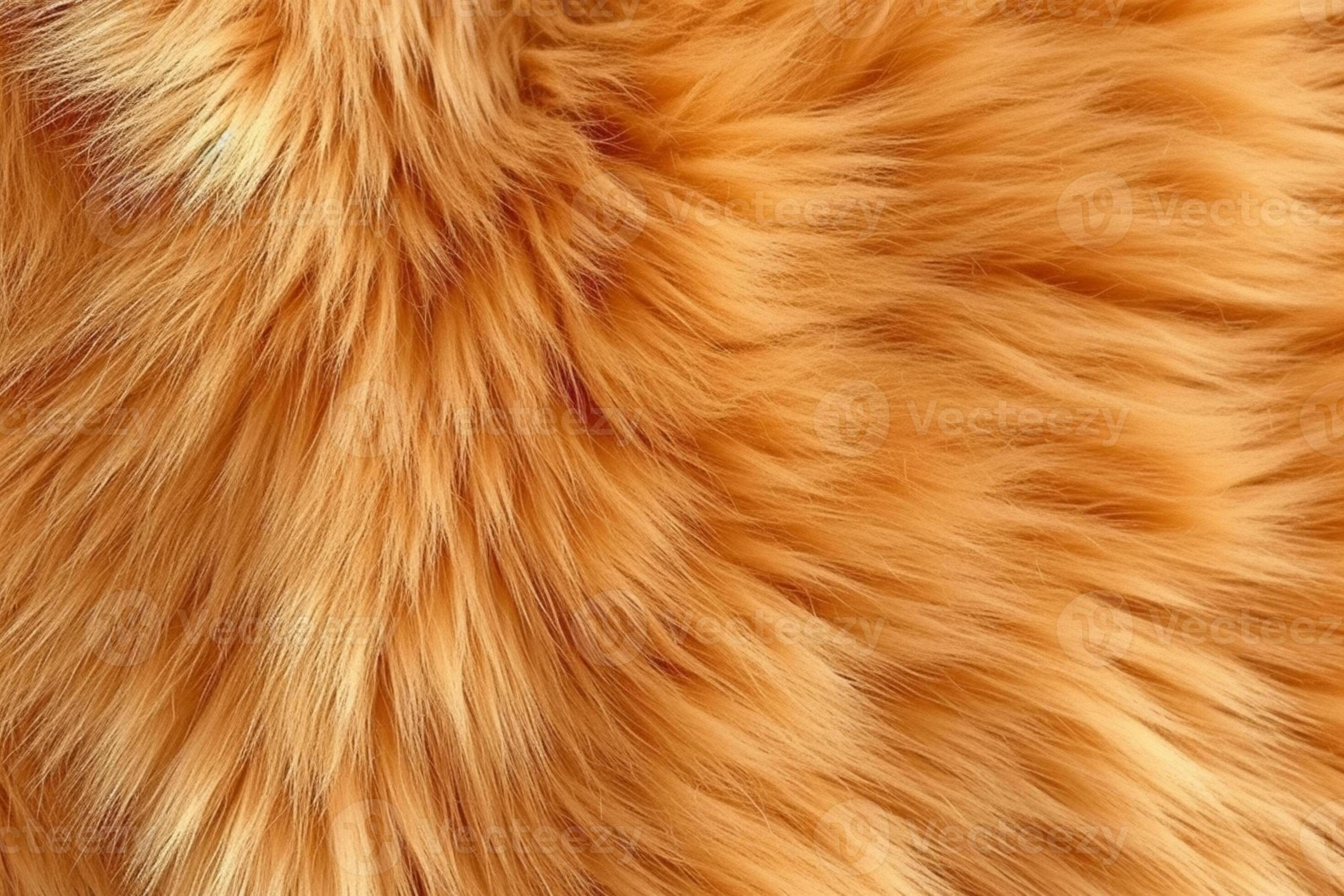 a close up of a cats fur with a blurry background. generative ai