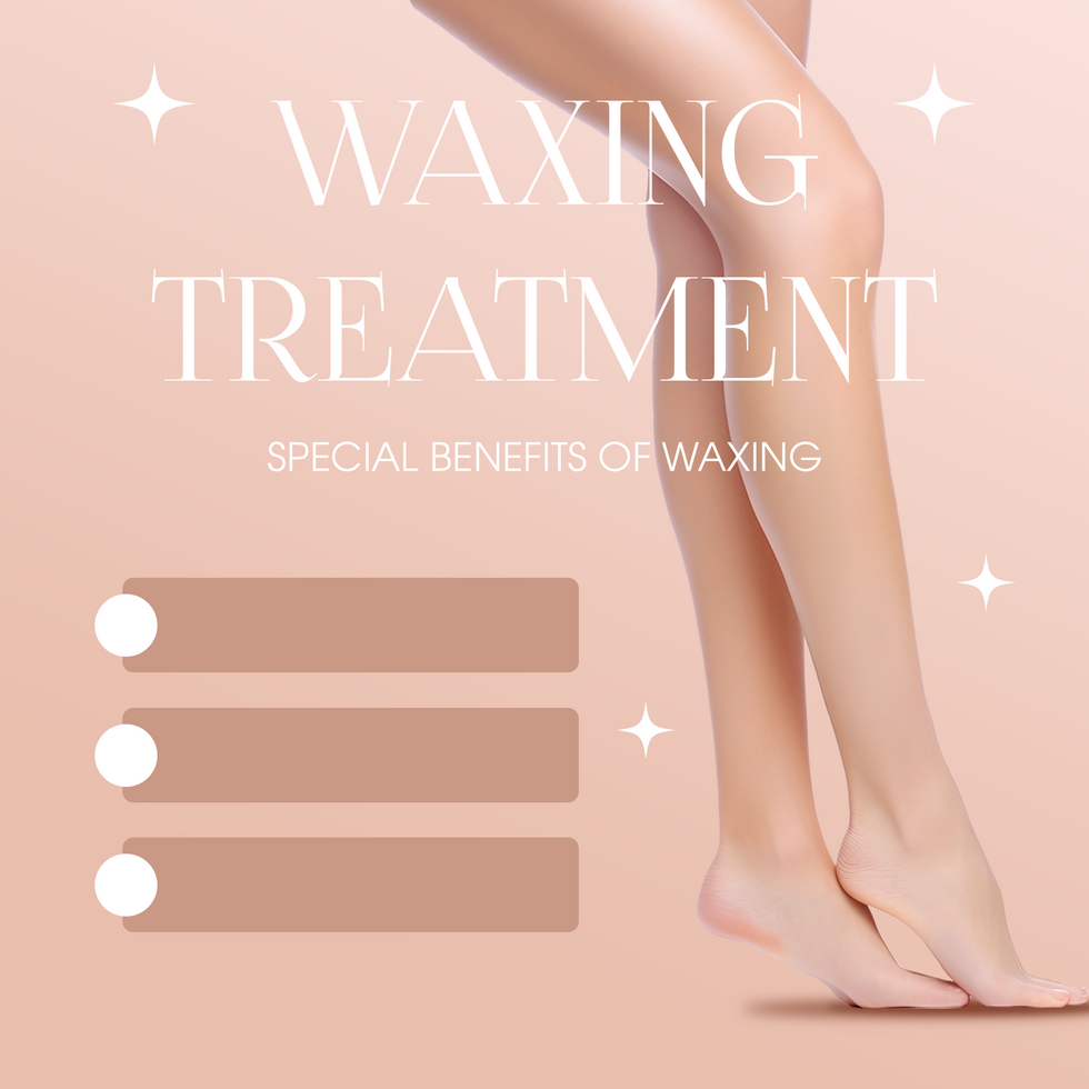 Beige Simple Minimalist Special Benefits Of Waxing Treatment Social Media Post. psd