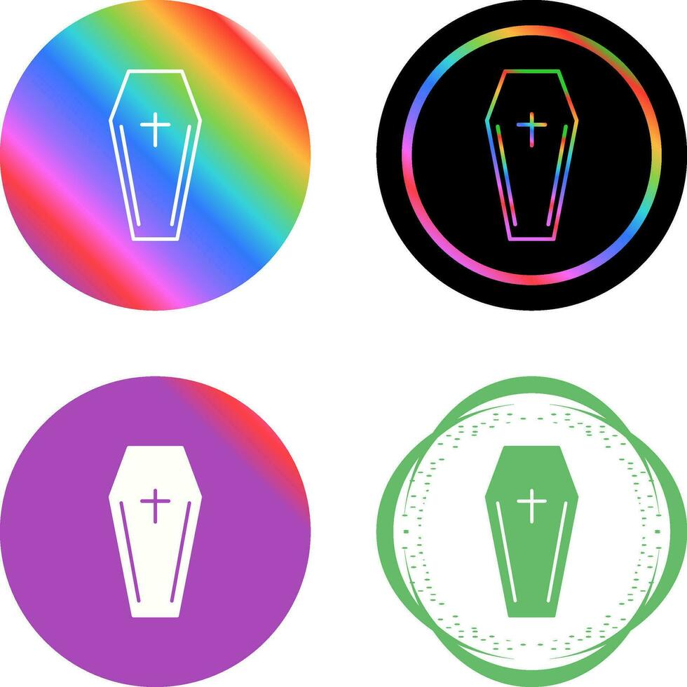 Coffin Vector Icon