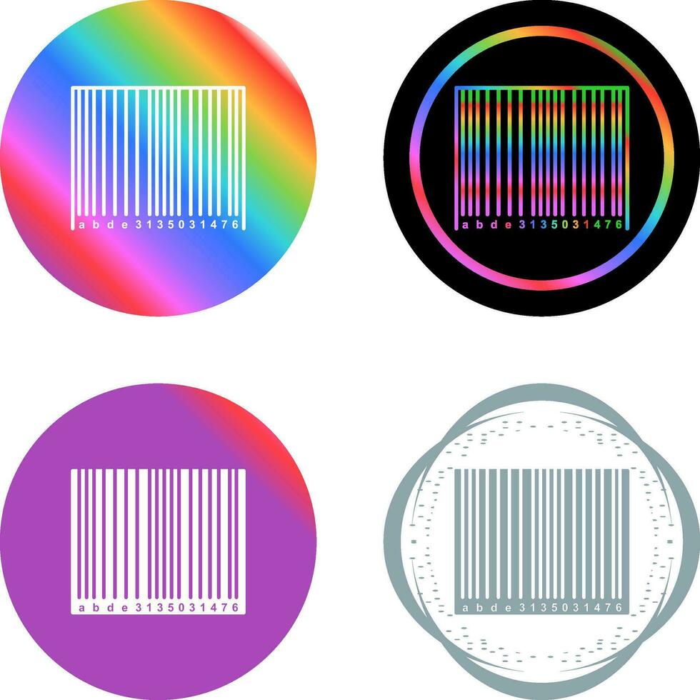 Barcode Vector Icon