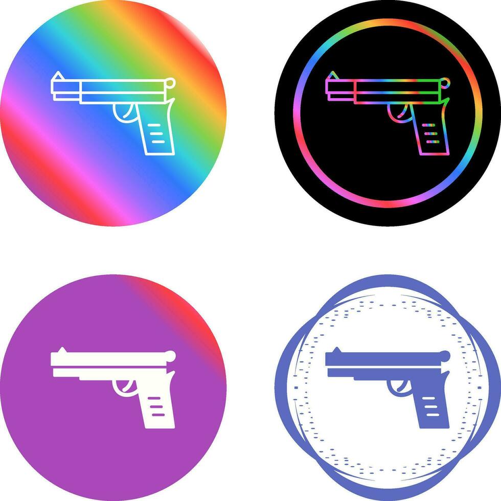 Pistol Vector Icon