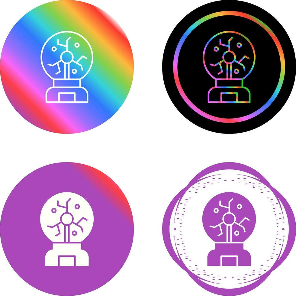 Plasma Ball Vector Icon