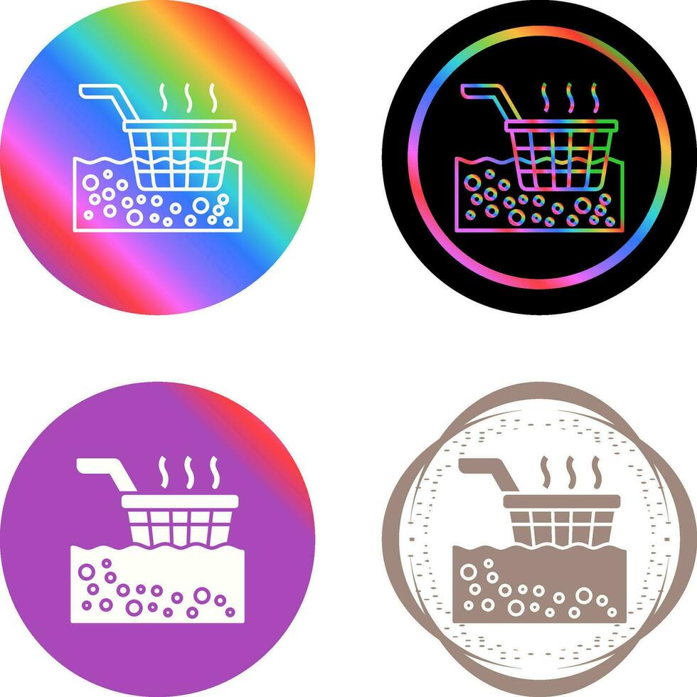 Deep Fryer Vector Icon