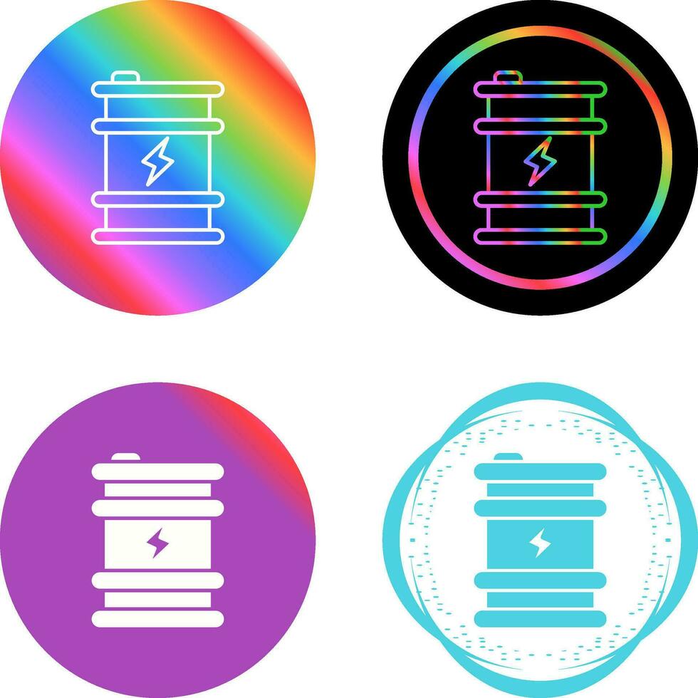 Storage Tank Vector Icon