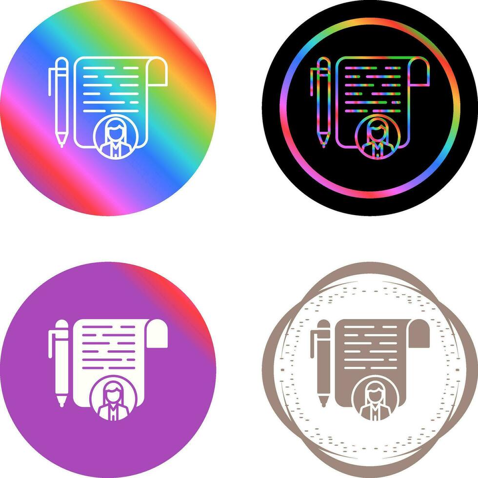 Storytelling Vector Icon