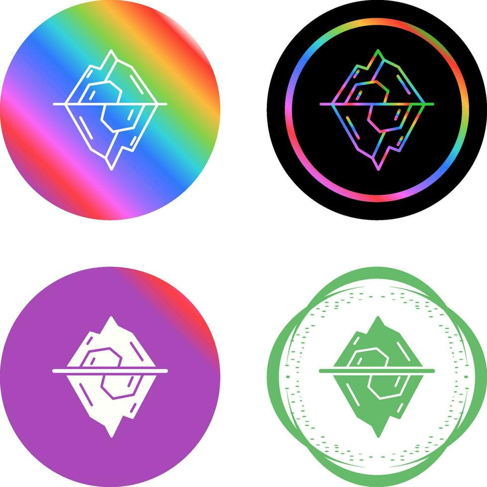Iceberg Vector Icon