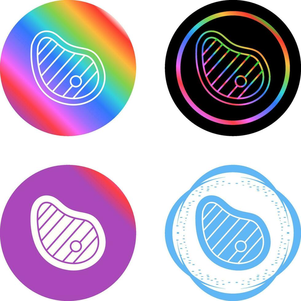 Steak Vector Icon