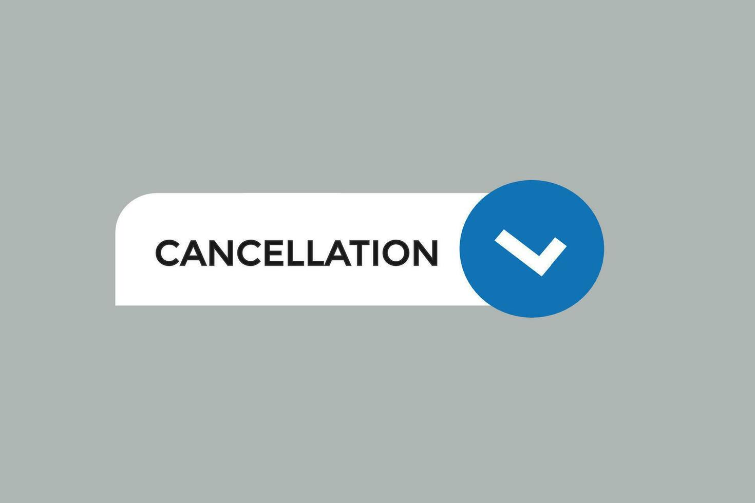 new cancelation modern, website, click button, level, sign, speech, bubble  banner, vector