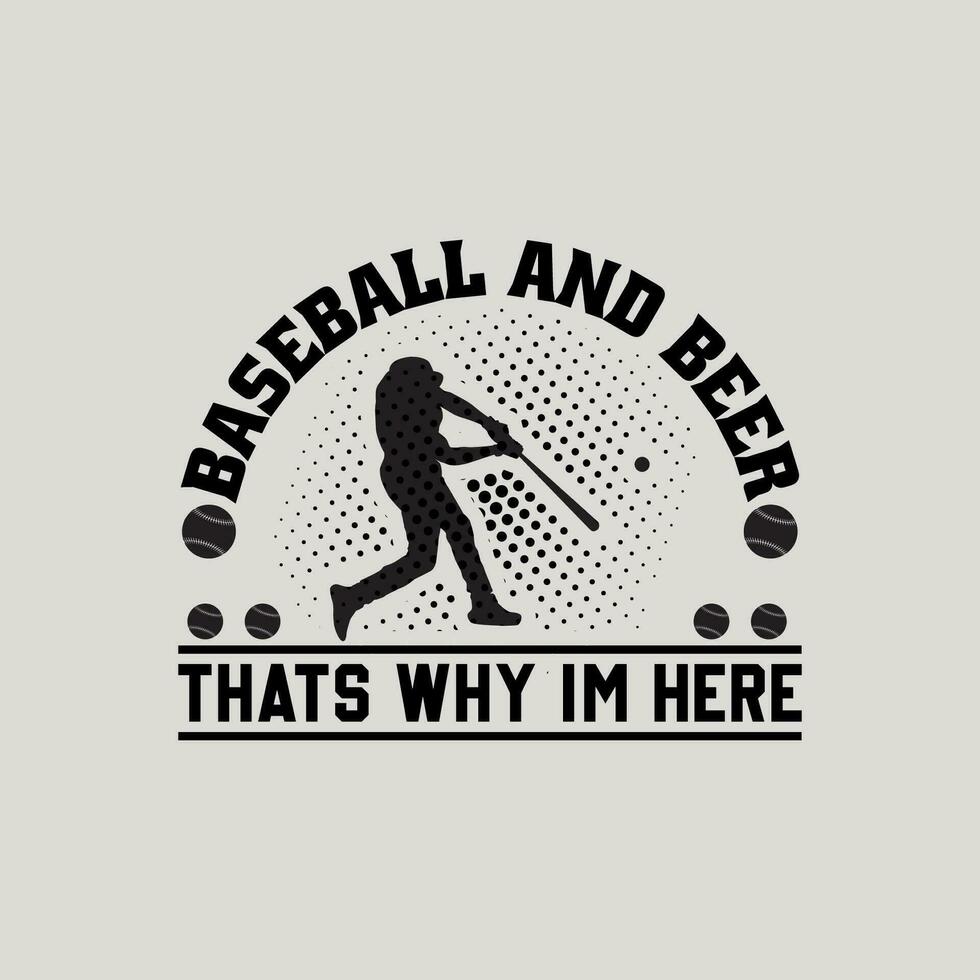 Baseball typography t shirt vector graphic