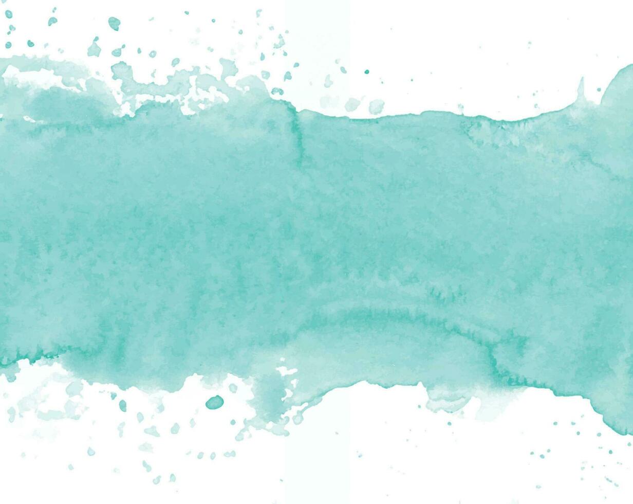 Soft watercolor splash stain background vector