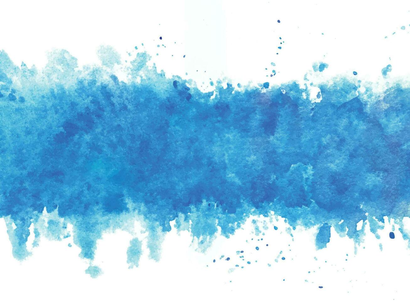 Soft watercolor splash stain background vector