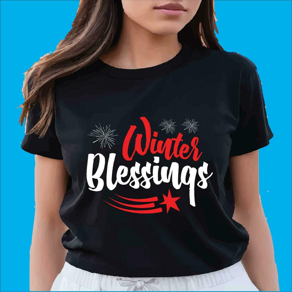 Christmas quote design for t-shirt, cards, frame artwork, phone cases, bags, mugs, stickers, tumblers, print etc. vector