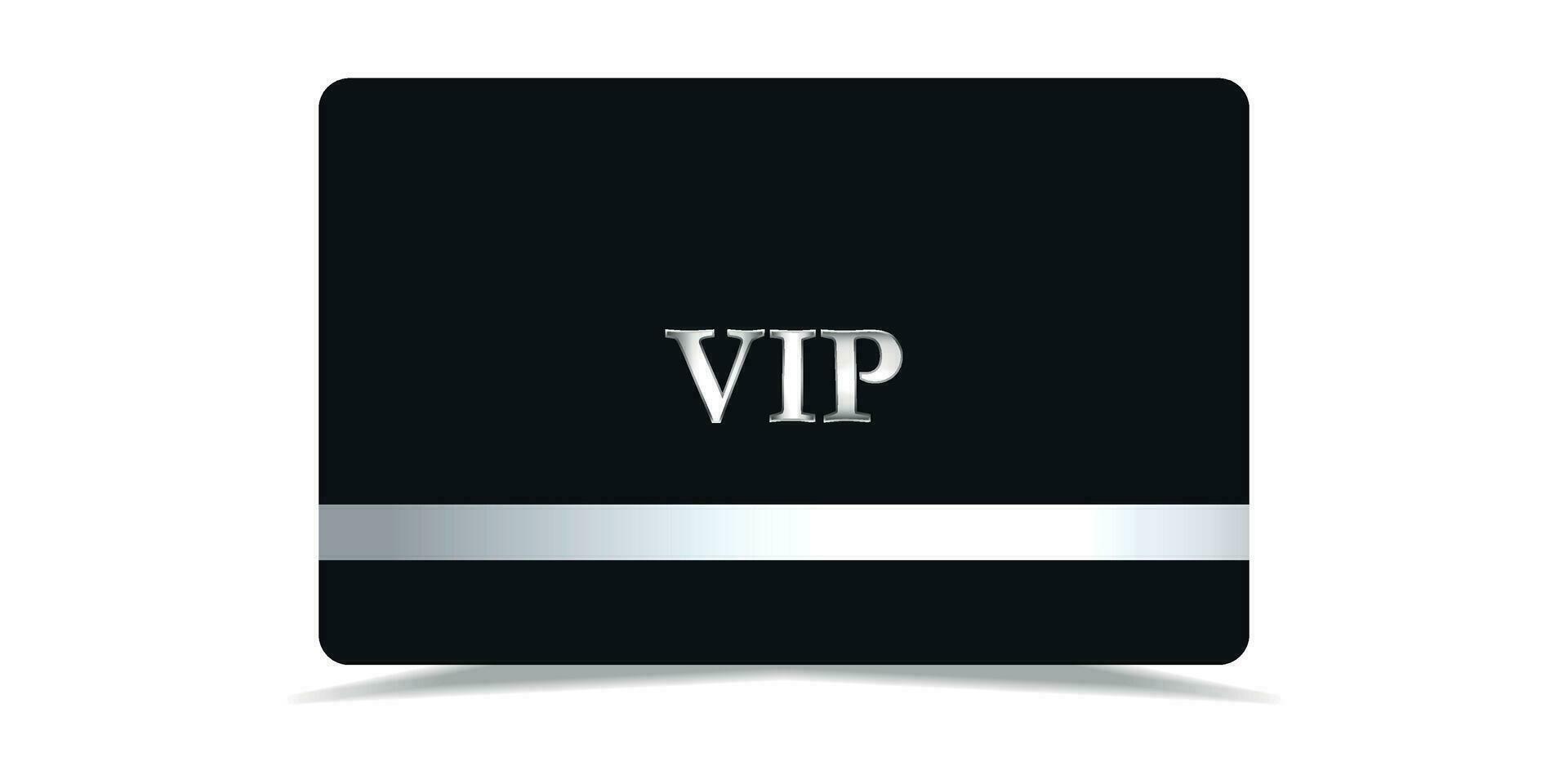 VIP plata billete.vip.lujo modelo diseño. VIP tarjeta. VIP en resumen estilo en negro fondo.premium tarjeta.vip invitación vector