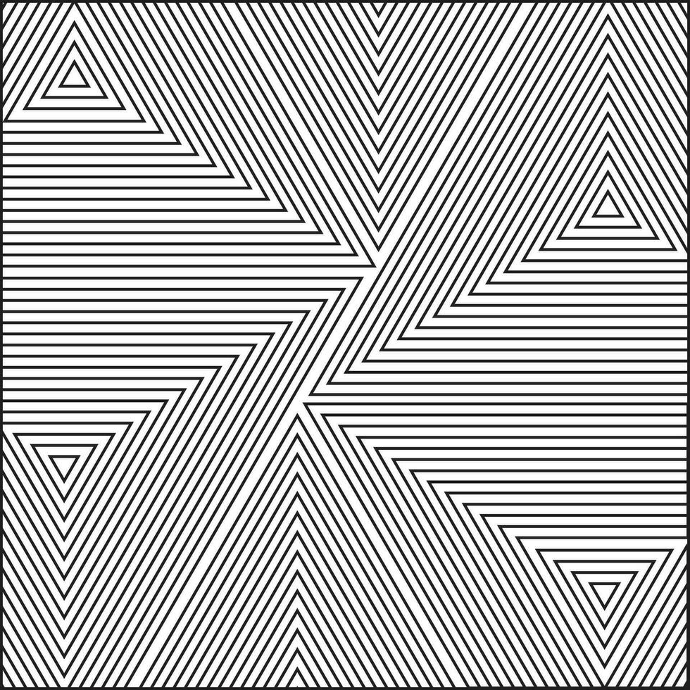 Triangular lines abstract background vector illustration