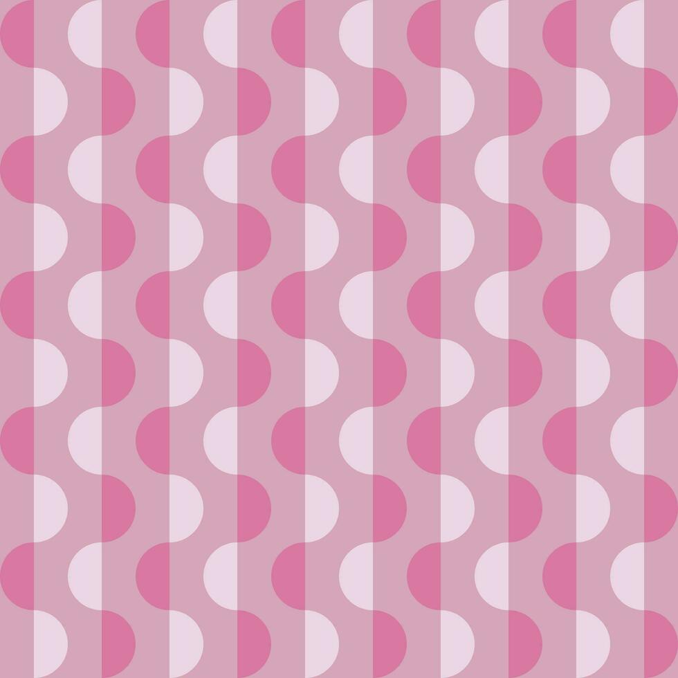 Abstract small with pink color half circles seamless pattern for web, print, textile, wallpaper, gift wrapping paper and other. vector