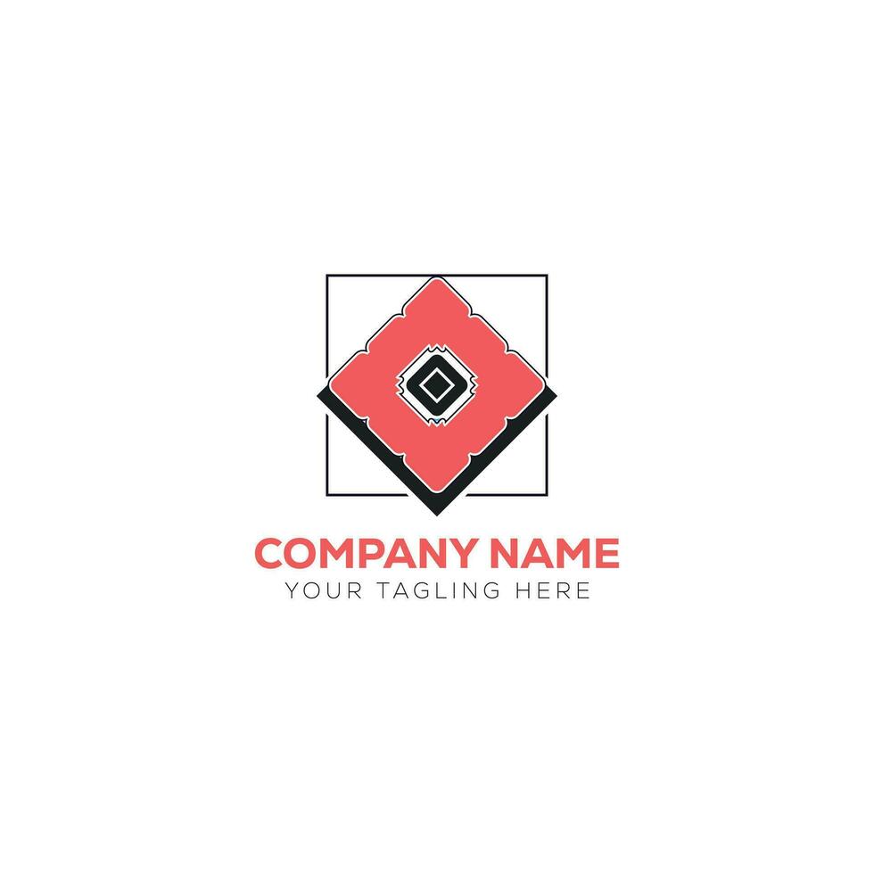 Tiles flooring logo design creative and new design vector