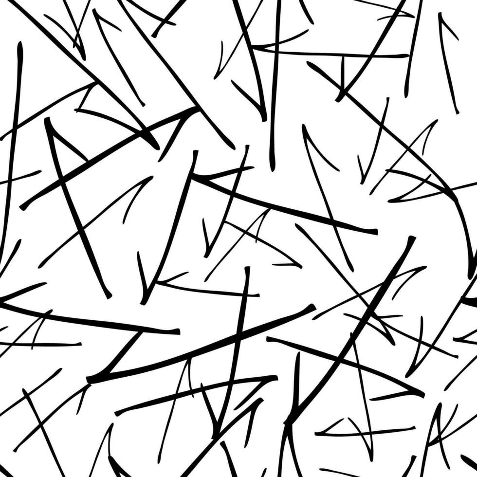 Seamless pattern with doodle arrows vector