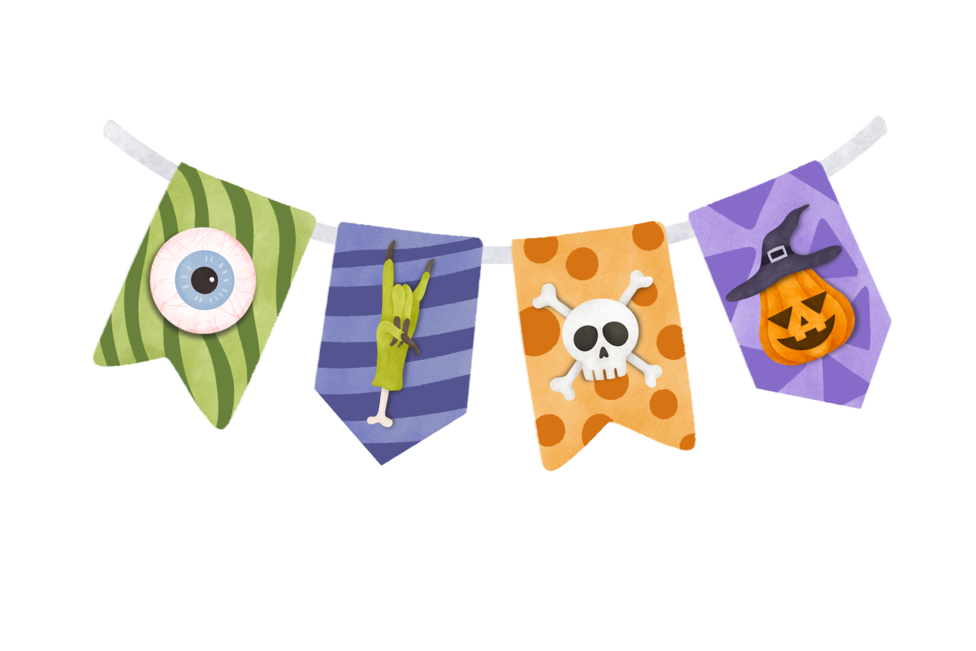 Halloween banner cartoon 28535656 PNG