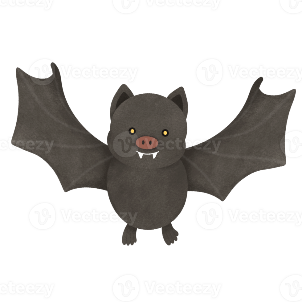 Halloween bat cartoon 28535687 PNG
