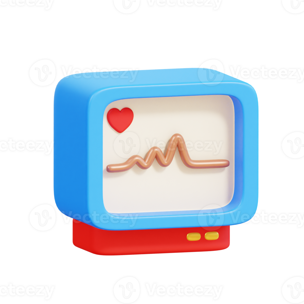 World Heart Day 3D Icon png