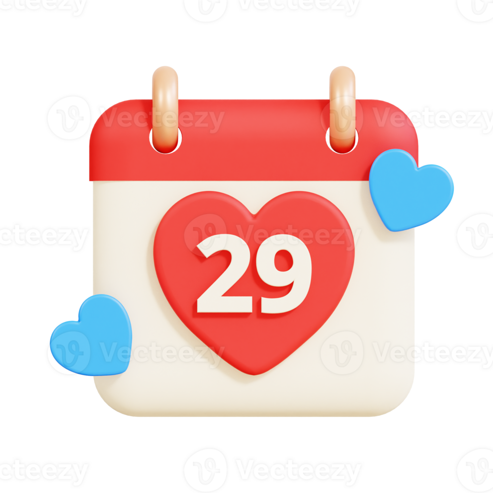 World Heart Day 3D Icon png