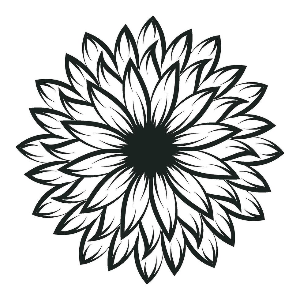 Flower Line Art for print or use as tattoo design 28536548 Vector Art at Vecteezy flower-line-art-for-print-or-use-as-tattoo-design-28536548-vector-art-at-vecteezy