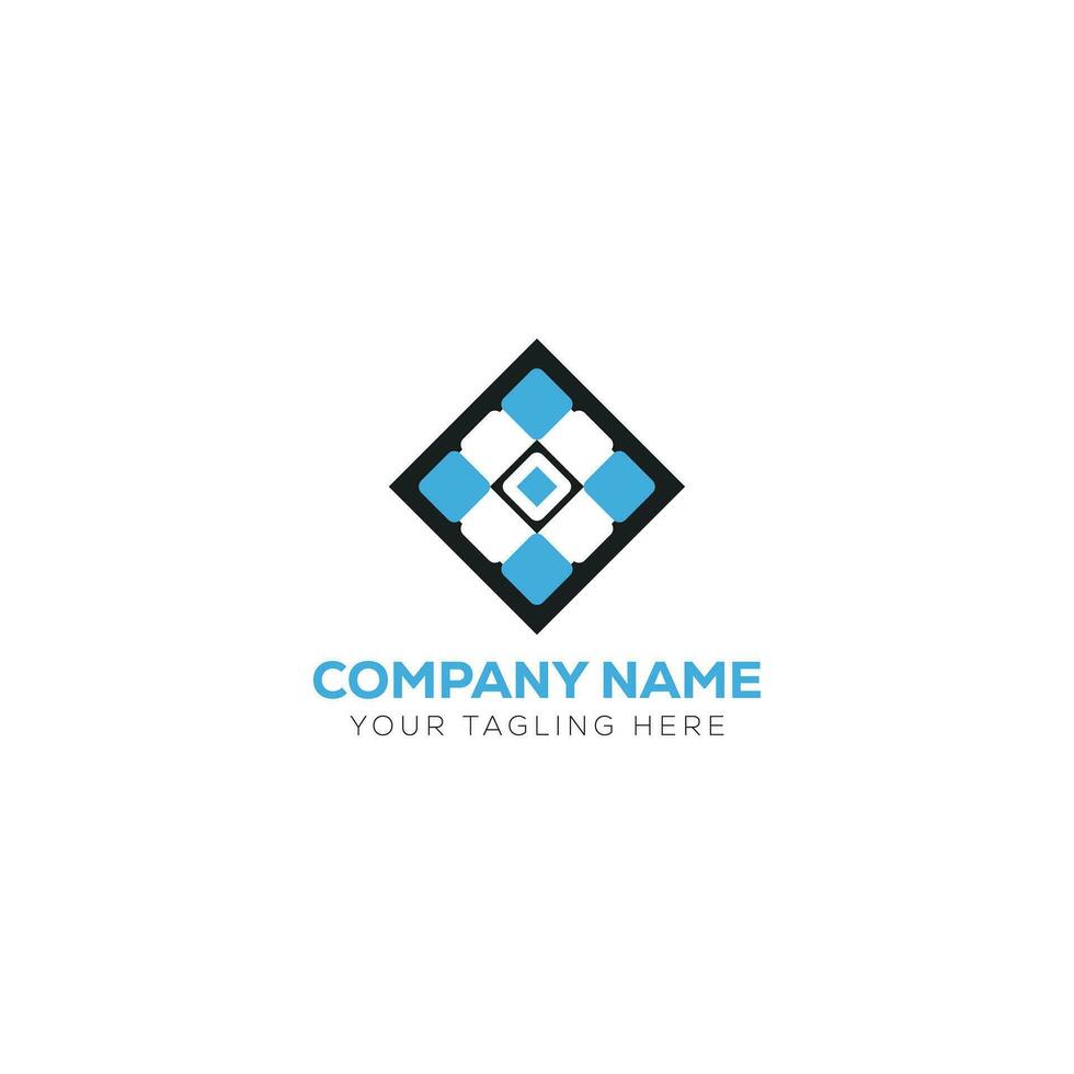 Tiles flooring logo design creative and new design vector