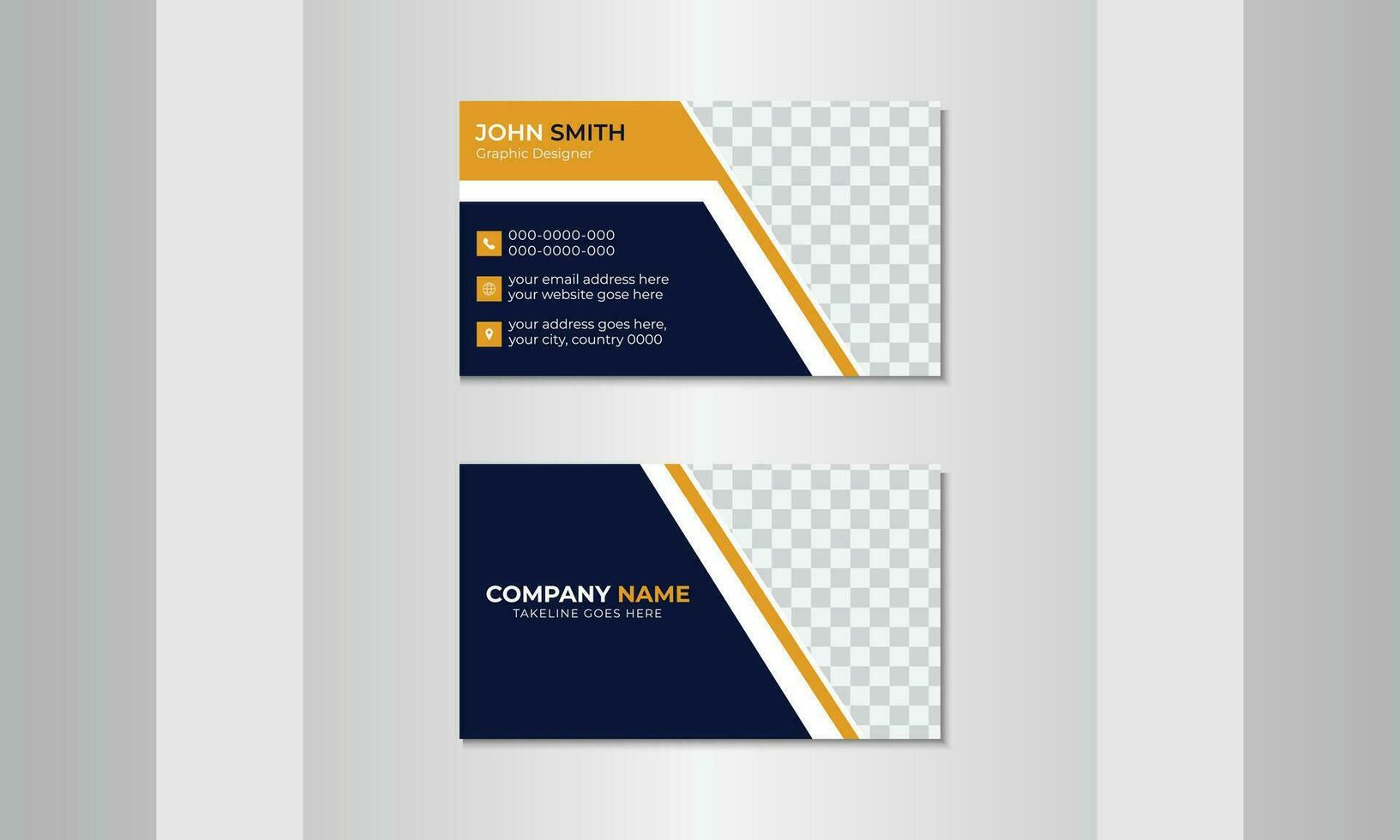 modern, expertly designed vector business cards.