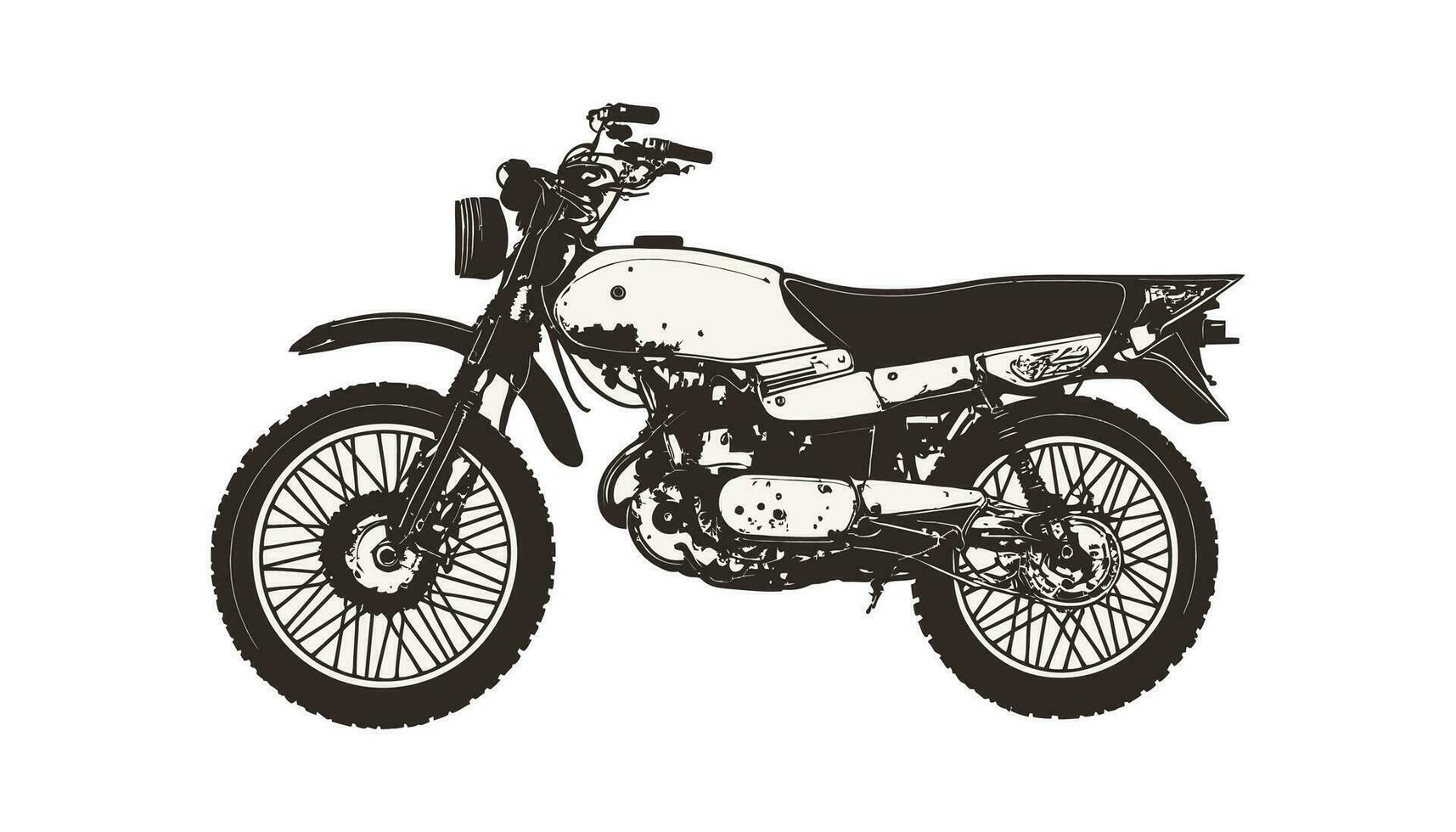 Vector classic motorcycle and legendary racers poster and t shirt element
