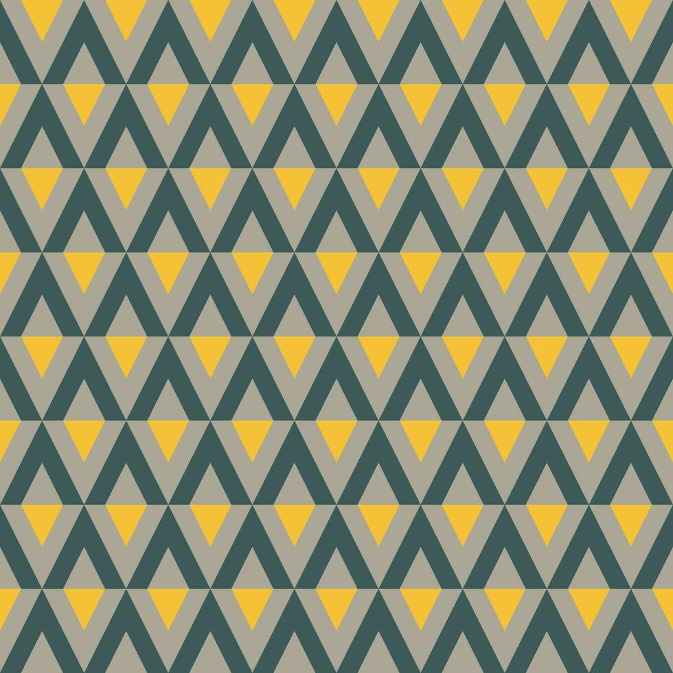 Retro colorful abstract geometric vector seamless pattern. Colorful funky repeating pattern in 60s style. Perfect for wallpapers, backgrounds, textile, fabric.
