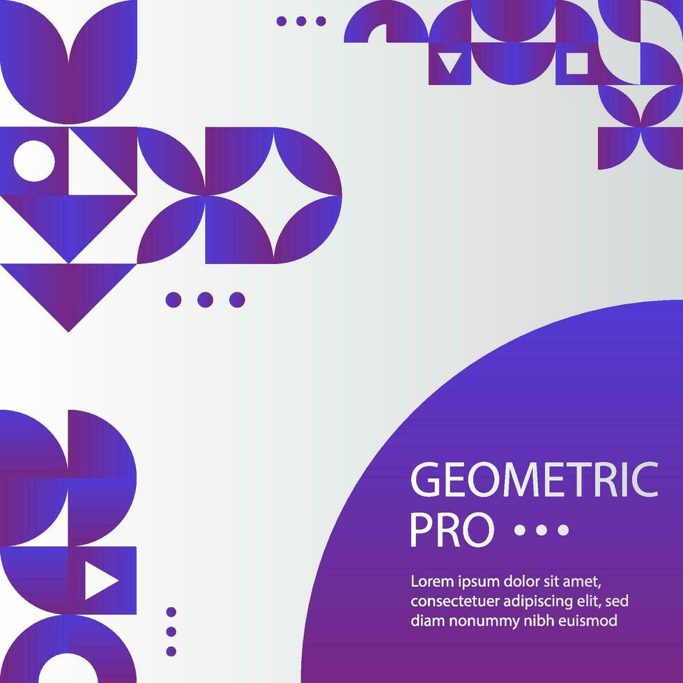 geométrico resumen Pro vector