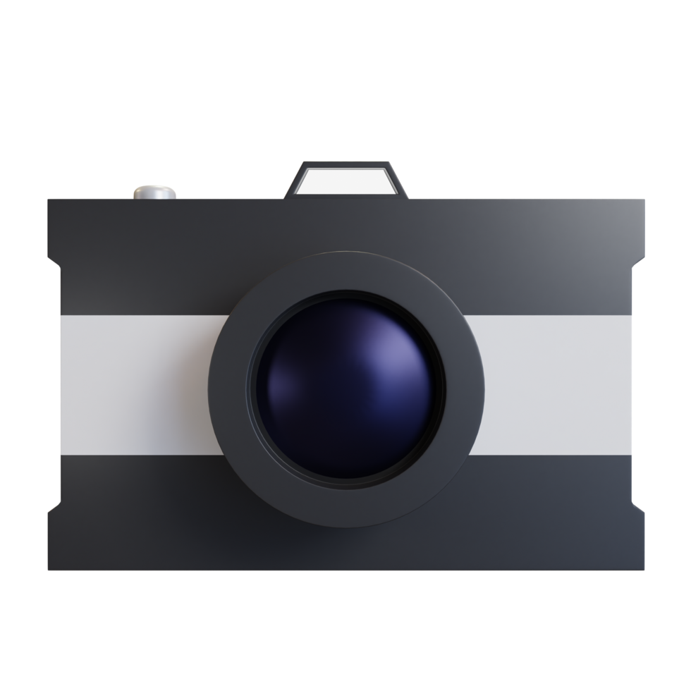 3D Camera Illustration png