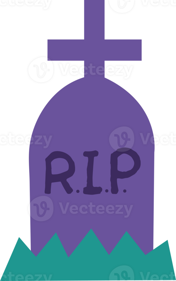 A purple tombstone png