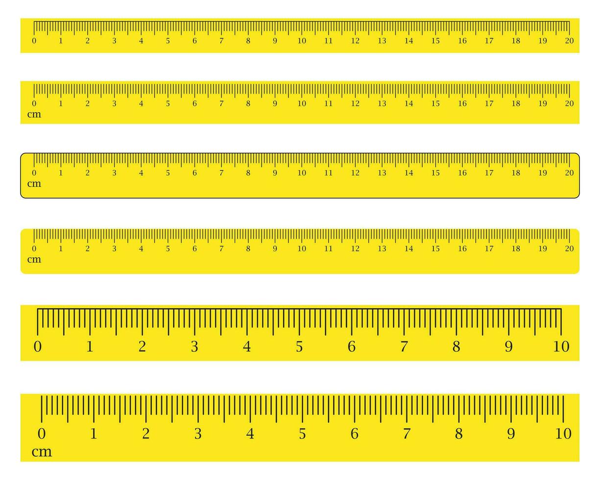 regla escala medida línea. medición escala textura modelo. vector
