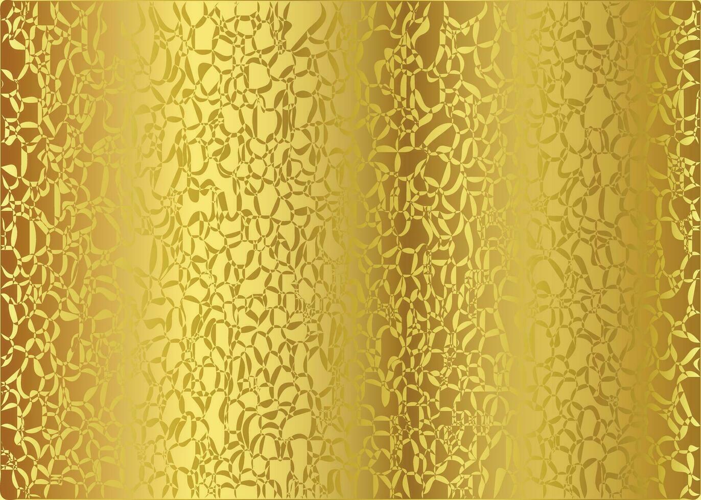 Abstract gold color background design vector