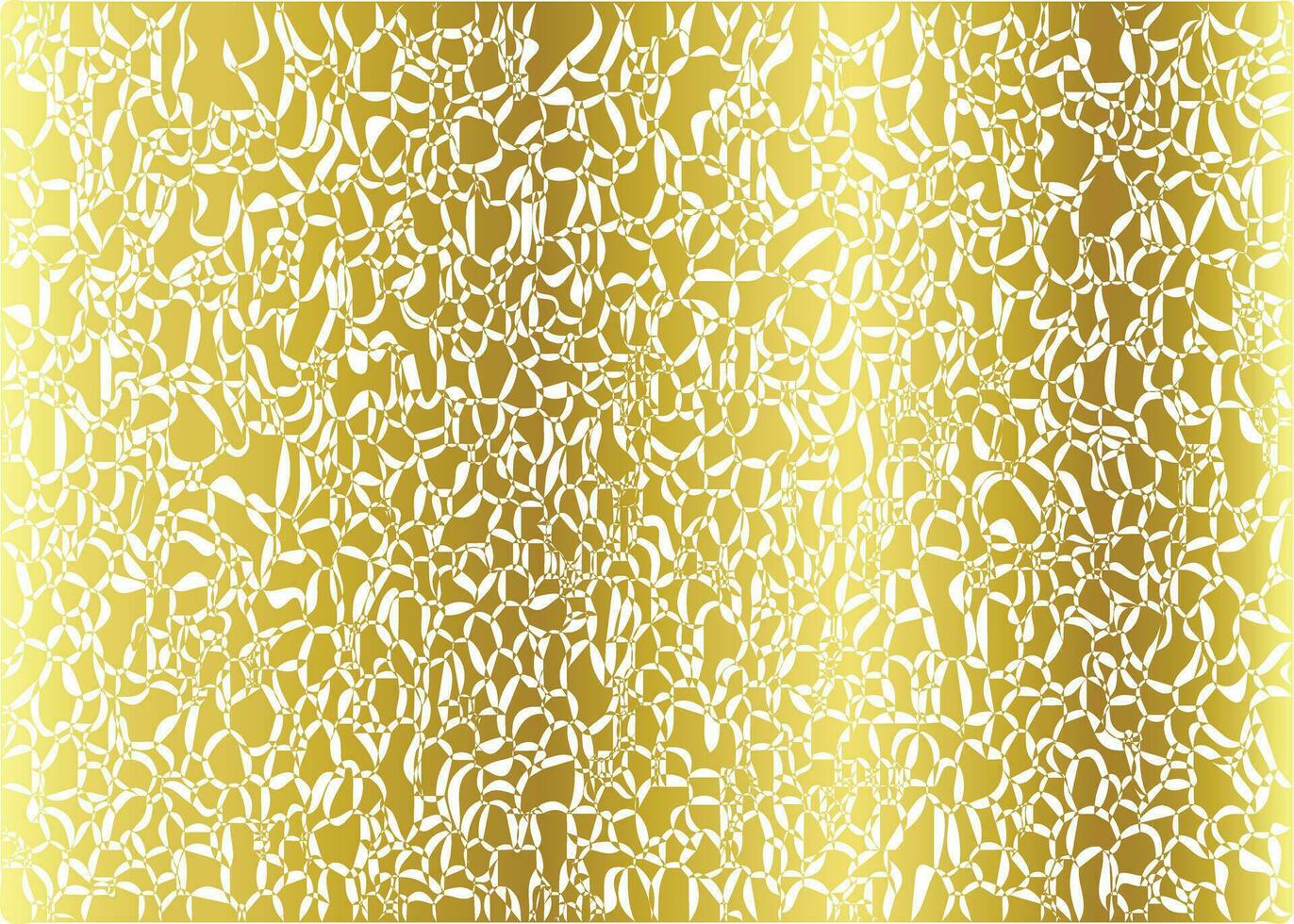 Abstract gold color background design vector