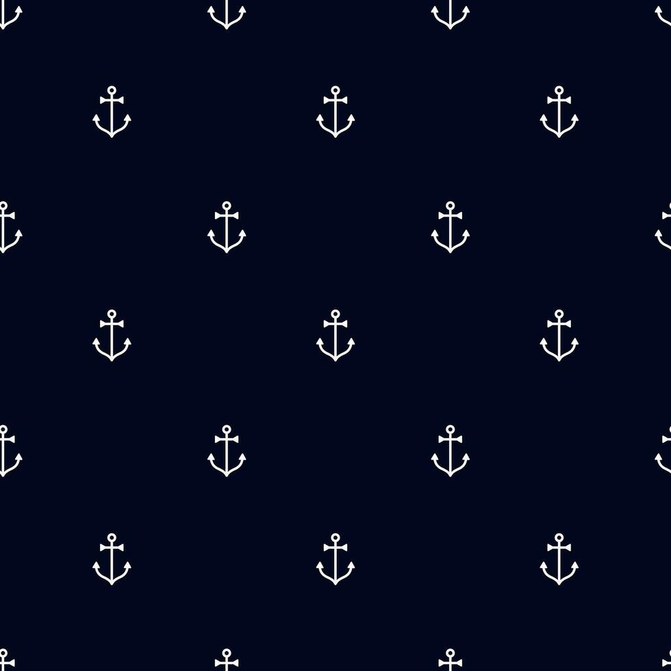 Seamless vector pattern with anchors