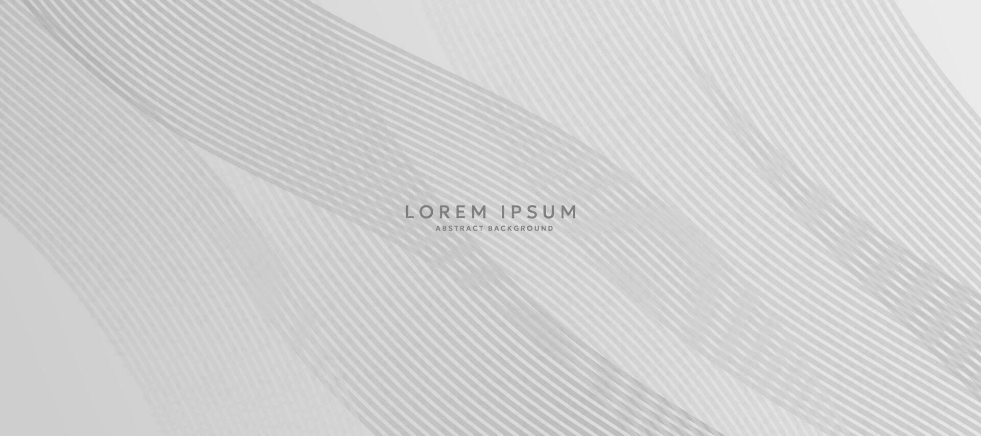 White curve abstract background vector illustration. curved banner background
