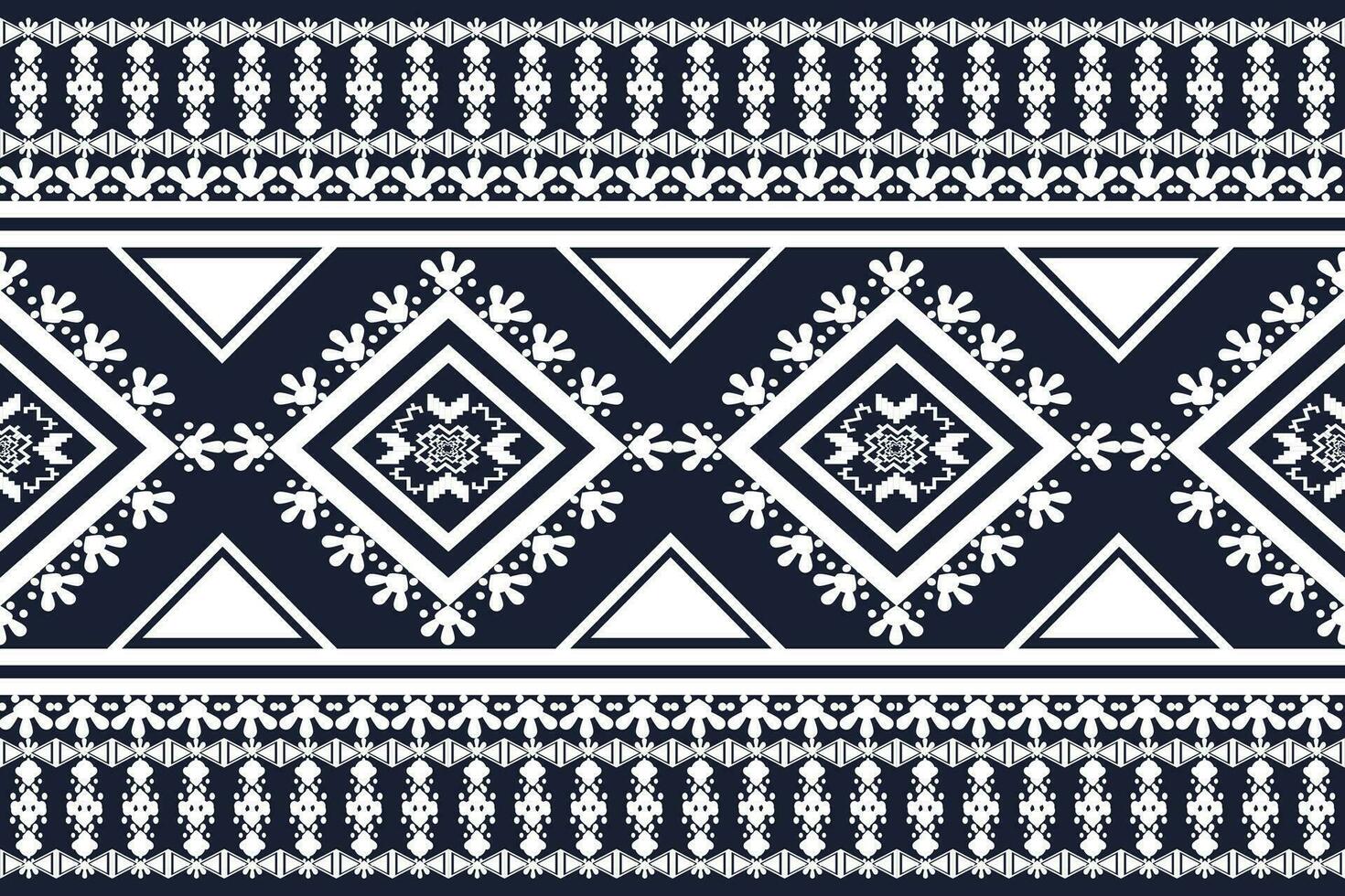 Ethnic geometric pattern, seamless design for background or wallpaper. vector