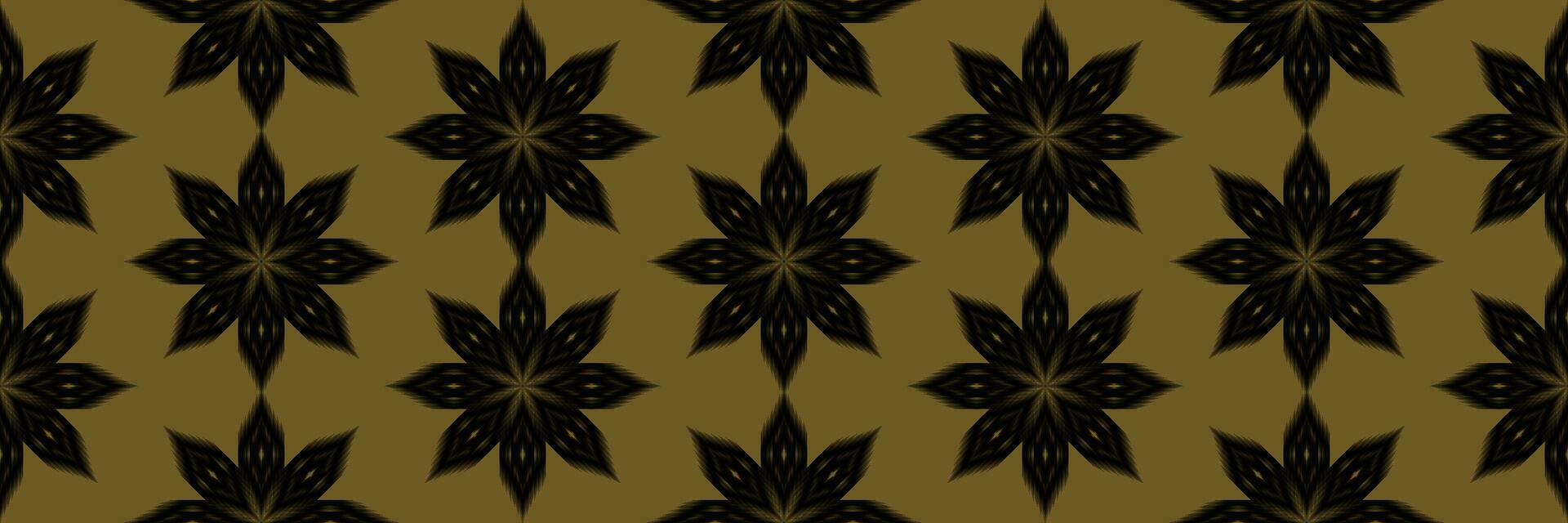 Seamless pattern, traditional ethnic pattern on brown background, Aztec abstract vector pattern